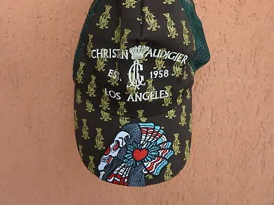 Christian Audigier Monogram Cap Hat Adjustable Los Angeles • $24