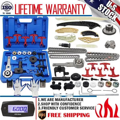 Timing Chain & Tool Kit For 2014-2020 Audi VW 1.8 2.0 TSI Jetta GTI Passat A4 A6 • $184.52