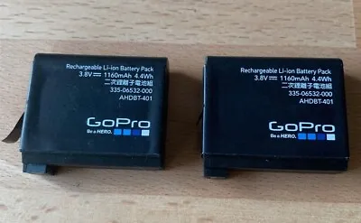 $26 • Buy GoPro HERO4 Batteries - 100% Original X 2 - AHDBT-401