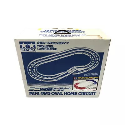 Mini 4WD Course Oval Home Circuit Three-dimensional Lane Change Tamiya • £105.84