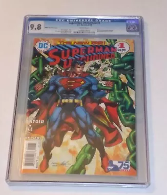 DC Superman Unchained #1 CGC 9.8 Neal Adams Variant! Jim Lee Art! 1st Print • $65