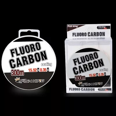 Water Resistant Fluorocarbon Leader 300m Durability And Reliability Guaranteed • £11.57