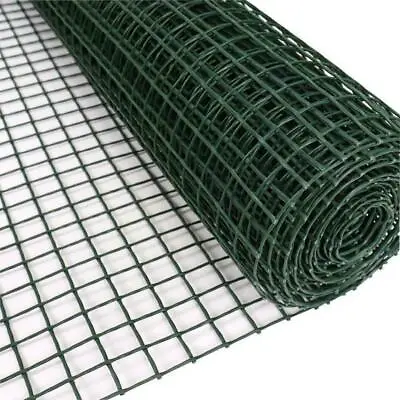 50CM X 5M Plastic Mesh Garden Fencing – Heavy Duty Fruit Vegetable Green Netting • £19.99
