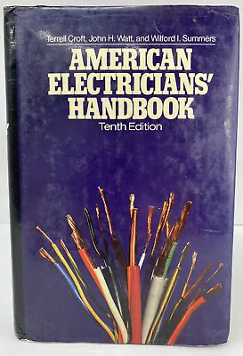 $59.99 • Buy American Electricians' Handbook, 10th Edition, Hard Cover, Dust Jacket, 1981