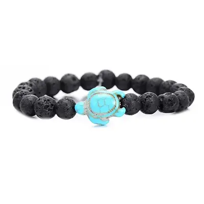 Crystal Gemstone Bracelet Beads Healing Chakra Strech Cute Jewlery Gift Uk Piece • £3.29
