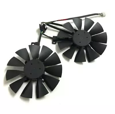 2pcs VGA Fan GTX 1070/1060 Graphics Card Fan For Asus Dual GTX1060 GTX1070  4Pin • $24