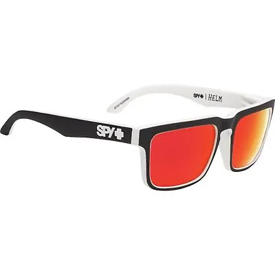 SPY Optic HELM Sunglasses Whitewall HD+ Gray Green Red Spectra Mirror 3DAY SHIP • $119.99