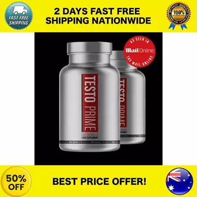 Official Testoprime Men ( 120 Capsules ) ✅ Free & Fast Shipping 🔥 • $135.95