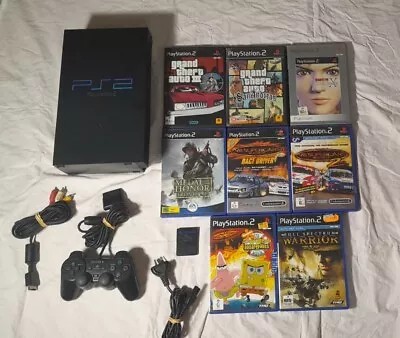 ULTRA RARE Sony Playstation 2 Console SCPH-35002 With 8 Games + 8mb Memory Card • $499.99