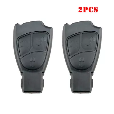 2Pcs 3Buttons Car Key Shell Case For Mercedes Benz W168 W202 W203 W208 W210 W211 • $13