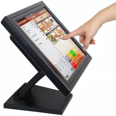 NEW 17 Inch Touch Screen POS LCD TouchScreen Monitor Retail Kiosk Restaurant Bar • $139.65