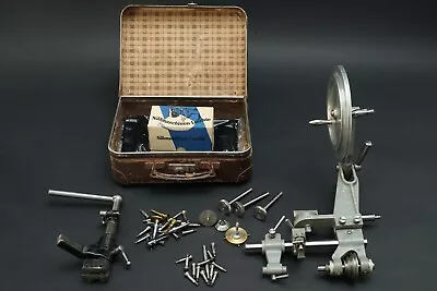 Watchmaker Lathe F. Lorch + Unk. Manufacturer With Clamping Pliers + Accessories 1.34AIO • £514.07