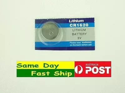 One Piece Of New CR1620 LM1620 DL1620 5009LC 3 Volt Lithium Button Cell Battery • $4.48