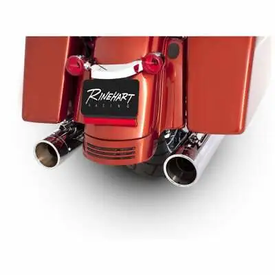 Rinehart Racing Muffler Slip-On 4  Duals For Touring • $1069.73