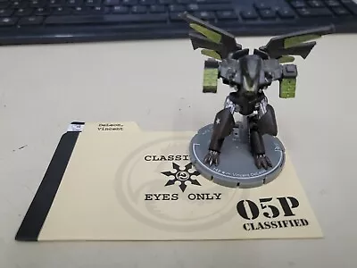 Mechwarrior Unique Vincent Deleon Eyrie Mech Falcons Prey #157 W/ Dossier  • $12.99