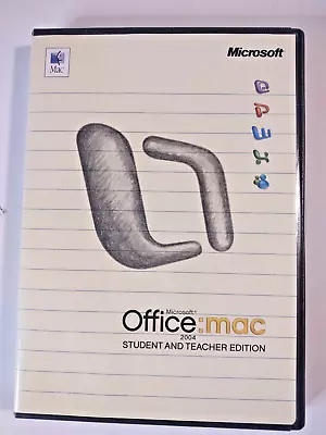 Microsoft Office 2004 Student And Teacher Edition For Mac 3 Product Keys • $9.69
