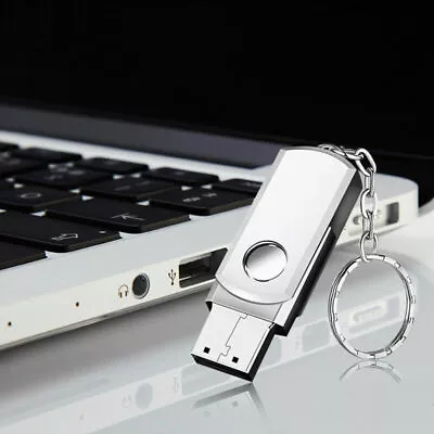 USB 2.0 Memory Stick Flash Thumb Pen Drive High Speed Mini Metal 32 GB Keyring • £5.99