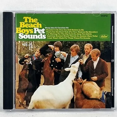 THE BEACH BOYS Pet Sounds CD 2000 Capitol Mono Reissue Brian Wilson Caroline No • $12.97