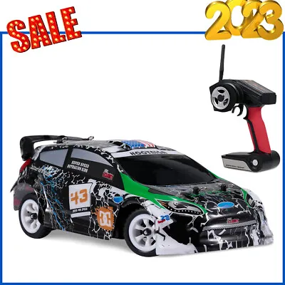 Wltoys K989 RC Car 1/28 2.4G 4WD Brushed Remote Control Rally Car Truck RTR Toys • £45.99
