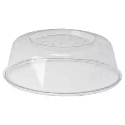 Ikea Prickig Transparent Microwave Lid With Air Vents Ventilated PlateCover 26cm • £5.59