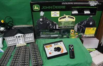 1999 Athrean John Deere Steam Train Set 30-4094-0 With Extra Tracks & House • $149.99