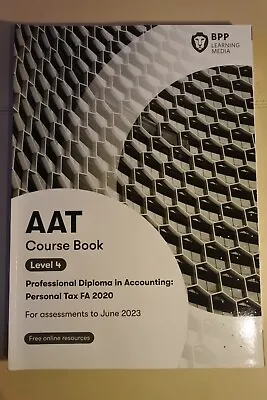 AAT Personal Tax FA2020-Level 4-BPP-Professional Diploma In Accounting • £9