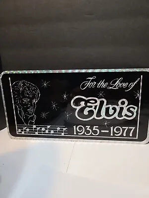 For The Love Of Elvis License Plate • $12