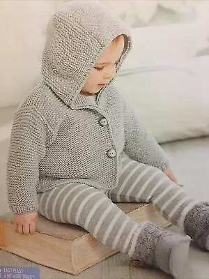 £1.99 • Buy Baby Knitting Pattern For Duffle Coat   DK  (247)