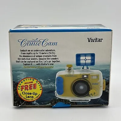 Vintage Vivitar Underwater 35mm Film Camera  Up To 82' Depth Complete In Box • $38