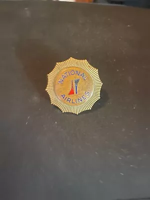 £147.46 • Buy 1960s National Airlines Pilot Wings/hat Badge