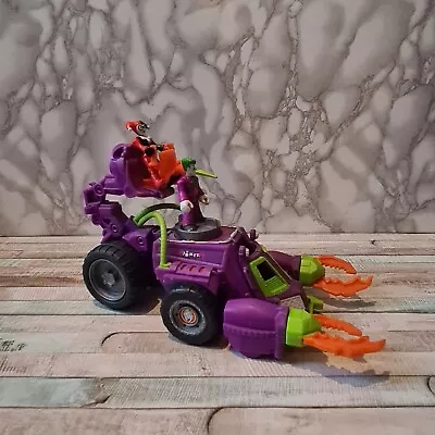 Imaginext DC Super Friends Joker Vehicle Scorpion With 2 Figures • £10.99