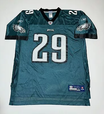 Vtg Lesean Mccoy #29 Philadelphia Eagles Green Reebok Jersey Rookie Jersey Xl • $49.99