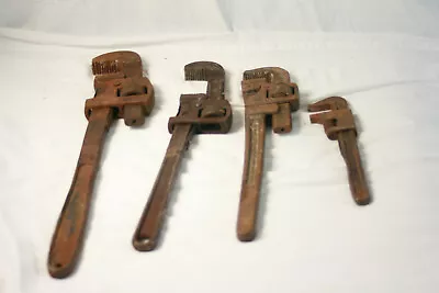 Vintage Lot 4 Monkey Wrenches Trimont & GTD MFG • $36.97