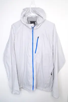 Marmot Men's PreCip Eco Full Zip Windbreaker Rain Jacket White Size XL-TG • $34.95