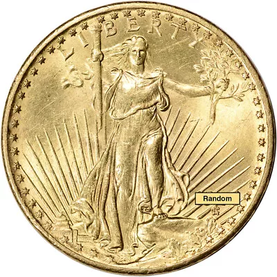 US Gold $20 Saint-Gaudens Double Eagle - Jewelry Grade - Random Date • $2337.49