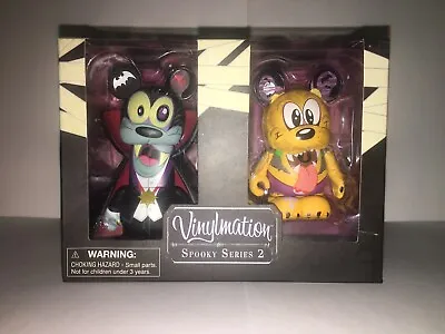 Disney Vinylmation Spooky Series 2 Goofy And Pluto Set- NEW- Limited Release • $18.99