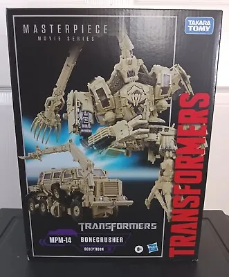 Transformers Masterpiece Movie Series MPM 14 BONECRUSHER Hasbro Takara SEALED • $102.50