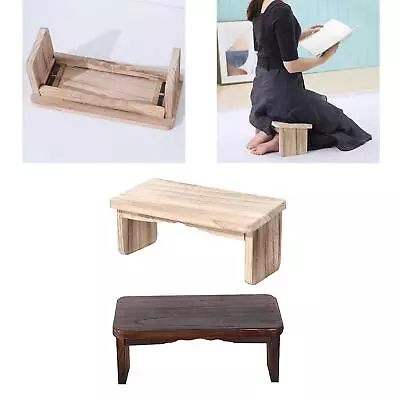 Folding Meditation Bench Yoga Stool Seating Sturdy Comfortable Chair Portable • $57.13