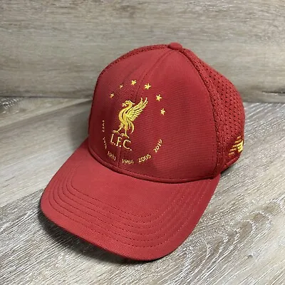 $35.99 • Buy Liverpool LFC New Balance Hat Cap SnapBack Red Football Club Europe Champs Years