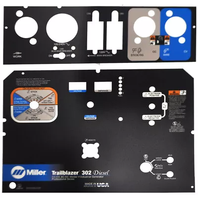 Miller 216171 Nameplate Miller Trailblazer 302 Diesel • $256.99