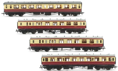 £49.50 • Buy Bachmann 'oo' Gauge Rake Of 4 Br Collett Composite & Corridor Coaches