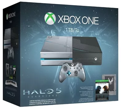 Microsoft Xbox One Halo 5 Guardians Limited Edition  1TB Console  • $450