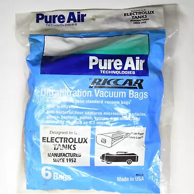 6pk Type C Bags For 1952-1990 Electrolux Tanks Canister Vacuum Pure Air • $10.24