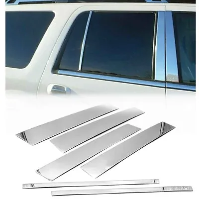 For Ford Expedition 1997-17 Stainless Steel Chrome Window Pillar Post Trim 6x • $34.95