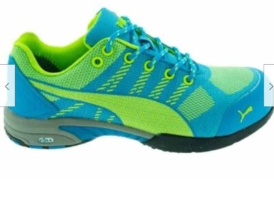 $65.99 • Buy Puma Women's Celerity Knit Blue WNS Steel Toe Cap Safety Shoes  STOCK CLEARANCE