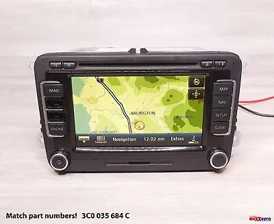 Parts! 2010-2015 Volkswagen Passat Cc Gti Gps Navigation Radio 3c0035684c Oem • $149.89