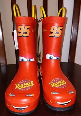 Western Chief Kids Lightning McQueen Rain Boots (Toddler/Little Kid/Big Kid/13) • $30