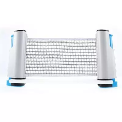$15.68 • Buy 1x Portable Retractable Table Tennis Net Ping Pong Replacement Net Rack