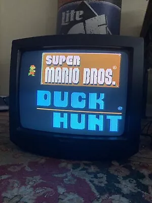 $119 • Buy Vintage Retro Sharp 13H M60 CRT Color TV Video Gaming 13  Tested Sound Works