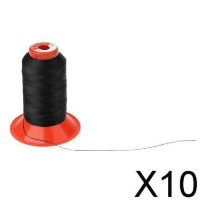 £34.73 • Buy 10x 546.8Yds Long High Strength Bonded Nylon Sewing Thread For Camping Tent